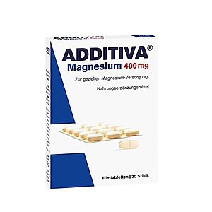 Additiva Magnesium 400 mg 30 tablet obraz