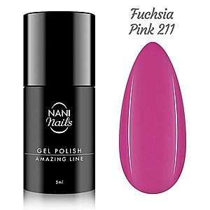 NANI gel lak Amazing Line 5 ml - Fuchsia Pink obraz