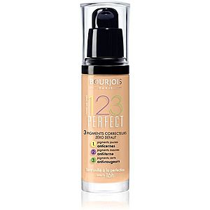 Bourjois 123 Perfect tekutý make-up pro perfektní vzhled odstín 55 Beige Fonce SPF 10 30 ml obraz