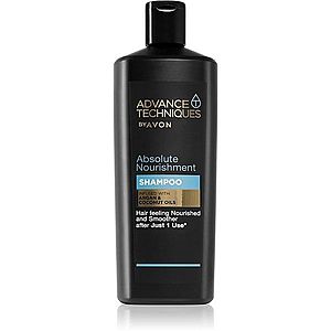 Avon Advance Techniques Absolute Nourishment vyživující šampon s marockým arganovým olejem pro všechny typy vlasů 700 ml obraz