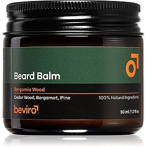 Beviro Beard Balm Bergamia Wood balzám na vousy pro muže 50 ml obraz