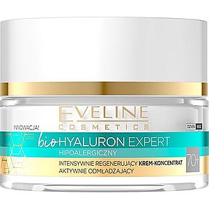 Eveline Cosmetics Bio Hyaluron Expert intenzivní regenerační krém 70+ 50 ml obraz