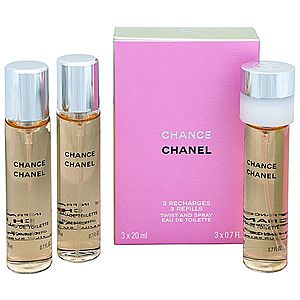 Chanel Chance - EDT - náplň (3 x 20 ml) obraz