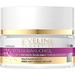 Eveline Cosmetics Bio Bakuchiol multikorekční krém proti známkám stárnutí 70+ 50 ml obraz