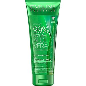 Eveline Cosmetics 99% Natural Aloe Vera hydratační gel na obličej a tělo 250 ml obraz