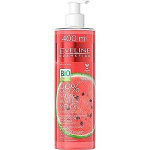 Eveline Cosmetics Bio Organic Natural Watermelon intenzivně hydratační gel pro velmi suchou pokožku 400 ml obraz