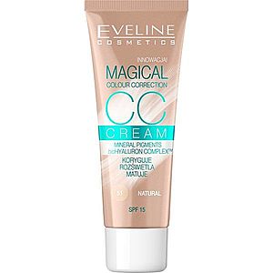 Eveline Cosmetics Magical Colour Correction CC krém SPF 15 odstín 51 Natural 30 ml obraz