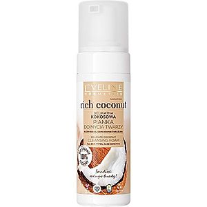 Eveline Cosmetics Rich Coconut jemná čisticí pěna s probiotiky 150 ml obraz