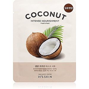 It´s Skin The Fresh Mask Coconut plátýnková maska s vysoce hydratačním a vyživujícím účinkem 18 g obraz