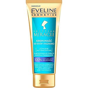 Eveline Cosmetics Egyptian Miracle krémová maska na nohy 60 ml obraz