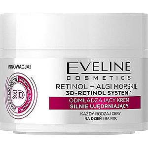 Eveline Cosmetics Retinol + Sea Algae vyhlazující a rozjasňující krém s retinolem 50 ml obraz