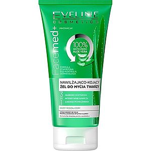 Eveline Cosmetics FaceMed+ hydratační čisticí gel s aloe vera 150 ml obraz