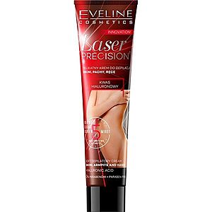 Eveline Cosmetics Laser Precision depilační krém na ruce, podpaží a třísla pro suchou a citlivou pokožku 125 ml obraz