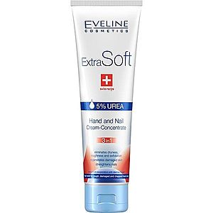 Eveline Cosmetics Extra Soft krém na ruce a nehty 3 v 1 100 ml obraz