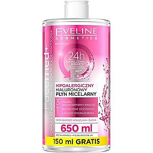 Eveline Cosmetics FaceMed+ čisticí micelární voda 650 ml obraz