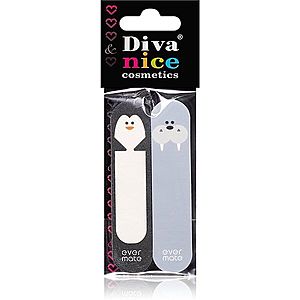 Diva & Nice Cosmetics Accessories jemný pilník a leštička Penguin & Walrus obraz