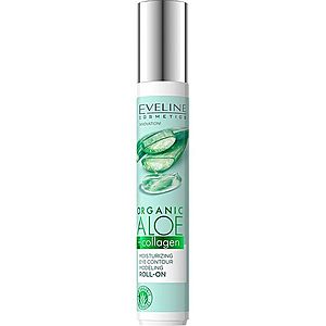 Eveline Cosmetics Organic Aloe+Collagen oční roll-on s hydratačním účinkem 15 ml obraz
