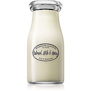 Milkhouse Candle Co. Creamery Oatmeal, Milk & Honey vonná svíčka Milkbottle 226 g obraz