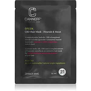 Canneff Green CBD Hair Mask regenerační a hydratační maska na vlasy 25 ml obraz