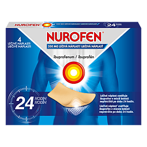Nurofen 200 mg léčivá náplast 4 ks obraz