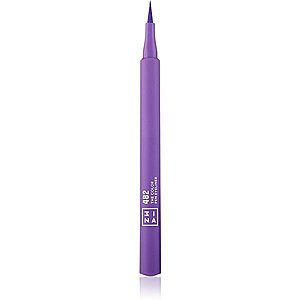 3INA The Color Pen Eyeliner oční linky ve fixu odstín 482 - Purple 1 ml obraz