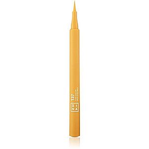 3INA The Color Pen Eyeliner oční linky ve fixu odstín 137 - Yellow 1 ml obraz