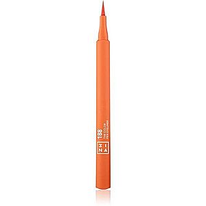 3INA The Color Pen Eyeliner oční linky ve fixu odstín 188 - Orange 1 ml obraz