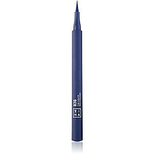3INA The Color Pen Eyeliner oční linky ve fixu odstín 830 - Navy blue 1 ml obraz