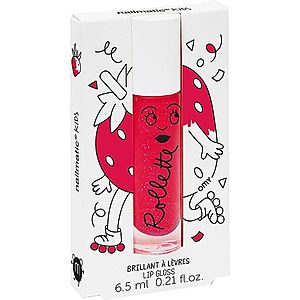 Nailmatic Kids Rollette lesk na rty pro děti odstín Strawberry 6, 5 ml obraz
