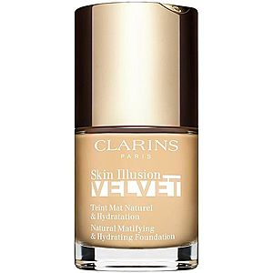 Clarins Skin Illusion Velvet tekutý make-up s matným finišem s vyživujícím účinkem odstín 100, 5W 30 ml obraz