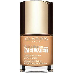 Clarins Skin Illusion Velvet tekutý make-up s matným finišem s vyživujícím účinkem odstín 108W 30 ml obraz