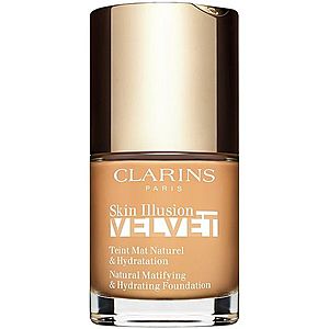 Clarins Skin Illusion Velvet tekutý make-up s matným finišem s vyživujícím účinkem odstín 112.5W 30 ml obraz