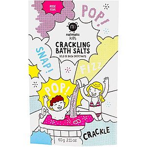 Nailmatic Kids barvicí sůl do koupele barva Pink 60 g obraz