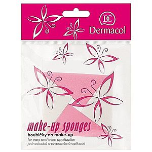 Dermacol Accessories trojúhelníková make-up houbička 4 ks obraz