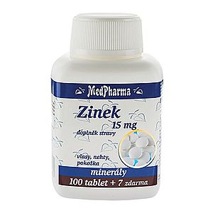 Medpharma Zinek 15 mg 107 tablet obraz