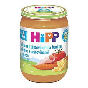 Hipp BABY MENU BIO Zelenina s těstovinami a se šunkou 190 g obraz