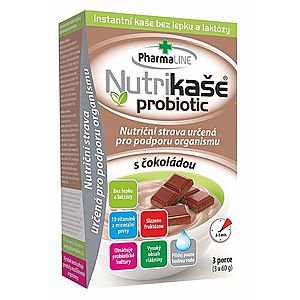 Nutrikaše probiotic s čokoládou 3x60 g obraz
