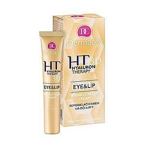 Dermacol Hyaluron Therapy 3D krém na oči+rty 15ml obraz