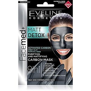 Eveline Facemed+ Matt Detox pleťová maska 2x5 ml obraz