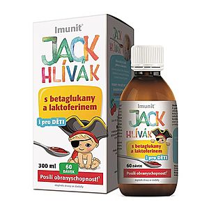 Imunit Jack Hlívák Sirup s betaglukany a laktoferinem 300 ml obraz