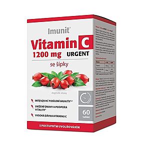Imunit Vitamin C 1200 mg URGENT se šípky 60 tablet obraz