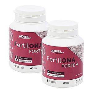 ADIEL FertilONA forte plus - Vitamíny pro ženy 60 kapslí 2 ks v balení: 2x60 kapslí obraz