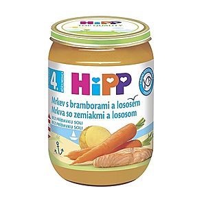 Hipp BABY MENU BIO Karotka s bramborami a lososem 190 g obraz