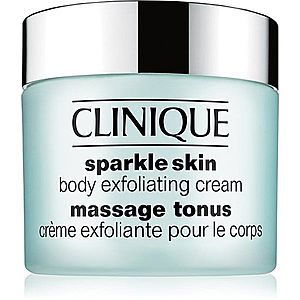Clinique Sparkle Skin™ Body Exfoliating Cream peelingový krém pro všechny typy pokožky 250 ml obraz