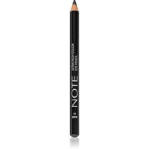 Note Cosmetique Ultra Rich Color voděodolná tužka na oči odstín 01 Black 1, 1 g obraz