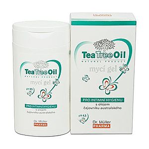 Dr. Müller Tea Tree Oil Mycí gel pro intimní hygienu 200 ml obraz