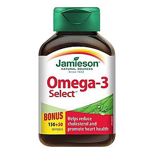 Jamieson Omega-3 Select 1000 mg 200 kapslí obraz