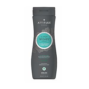 ATTITUDE Super leaves Přírodní pánský šampon proti lupům & tělové mýdlo 2v1 473 ml obraz