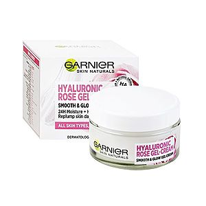 Garnier Skin Naturals Hyaluronic Rose hydratační a rozjasňujicí krém 50 ml obraz