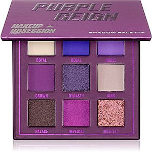 Makeup Obsession Mini Palette paletka očních stínů odstín Purple Reign 0, 38 g obraz